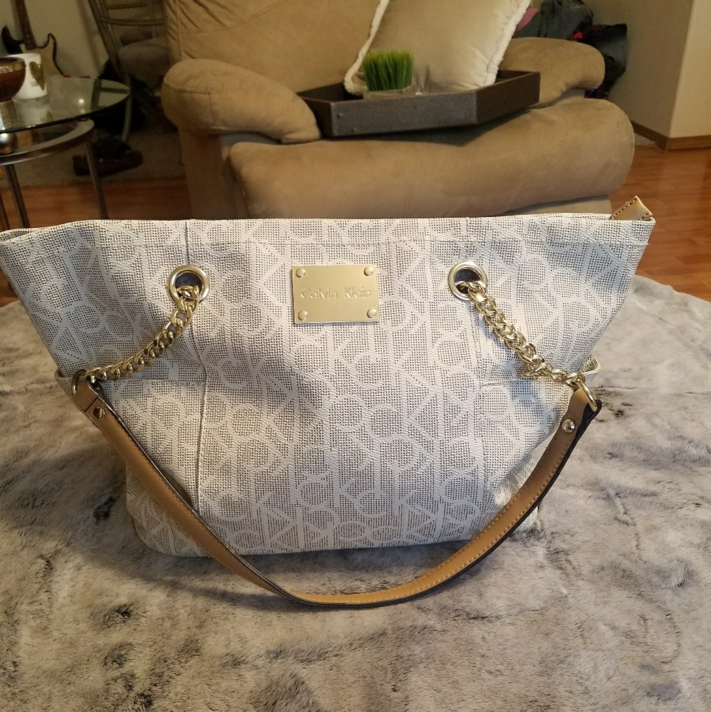 Calvin Klein tote large purse